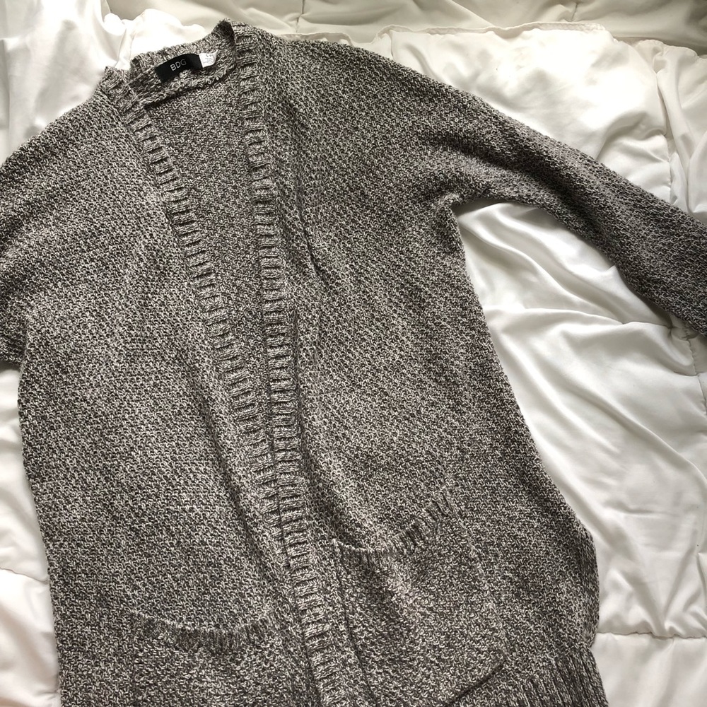 BDG Grey Knit Cardigan (S)